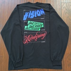 Netflix Kanye Yeezy Jeen-Yuhs Trilogy Long Sleeve Shirt Black Size L Large